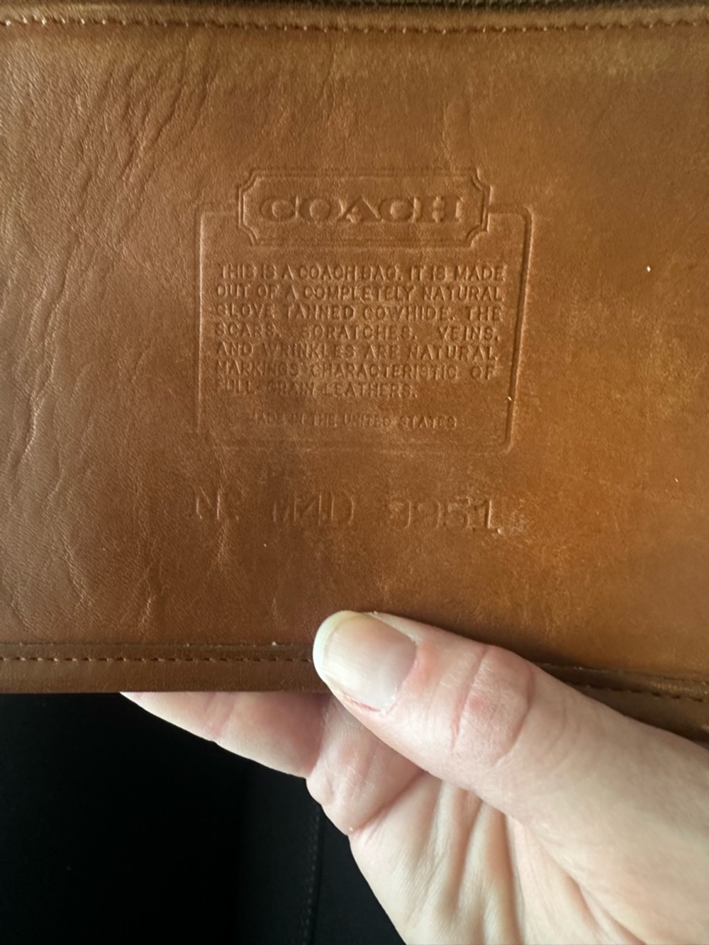 Vintage COACH 9951 Patricia’s Legacy Crossbody Brown Leather  Saddle Bag - Picture 5 of 11